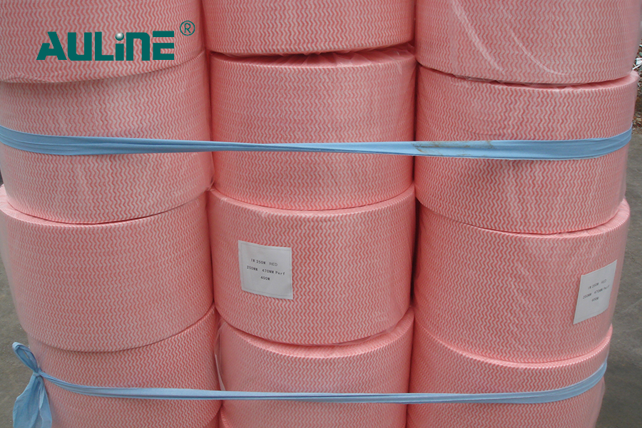 Di Bawah Seri Pulp Kayu Cetak dari Spunlace Nonwoven
