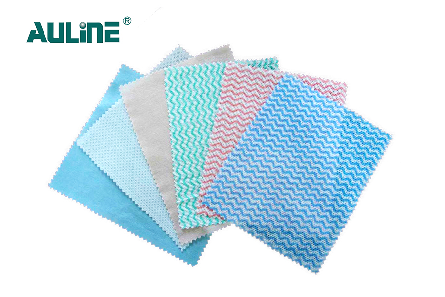 Di Bawah Seri Pulp Kayu Cetak dari Spunlace Nonwoven
